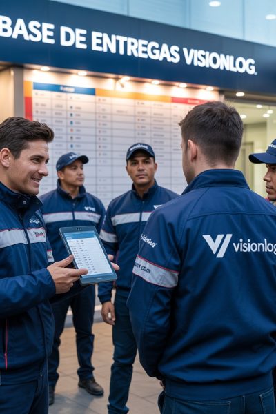Base de Entregas Visionlog comprometimento